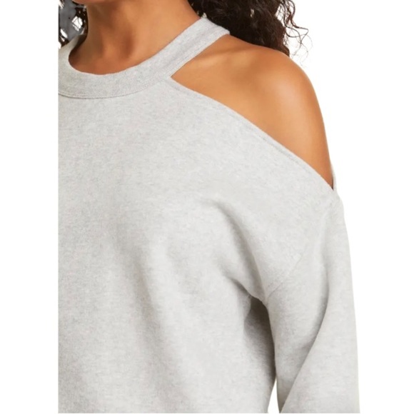 RAILS Quincy Cutout Sweatshirt in Heather grey colour - Size Small and Large - Picture 3 of 13